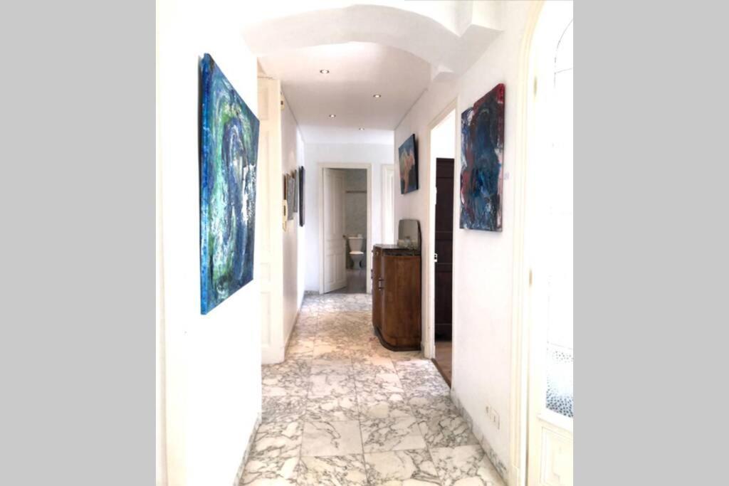Spacious 3 Bedroom Flat Nice Center - Magnificent View-Parking Exterior foto