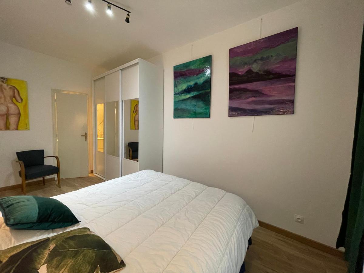 Spacious 3 Bedroom Flat Nice Center - Magnificent View-Parking Exterior foto