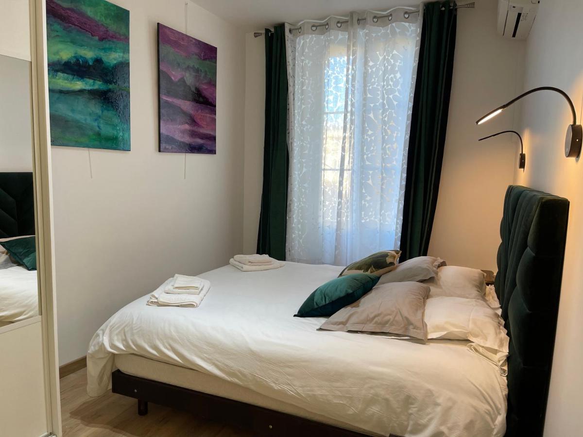 Spacious 3 Bedroom Flat Nice Center - Magnificent View-Parking Exterior foto