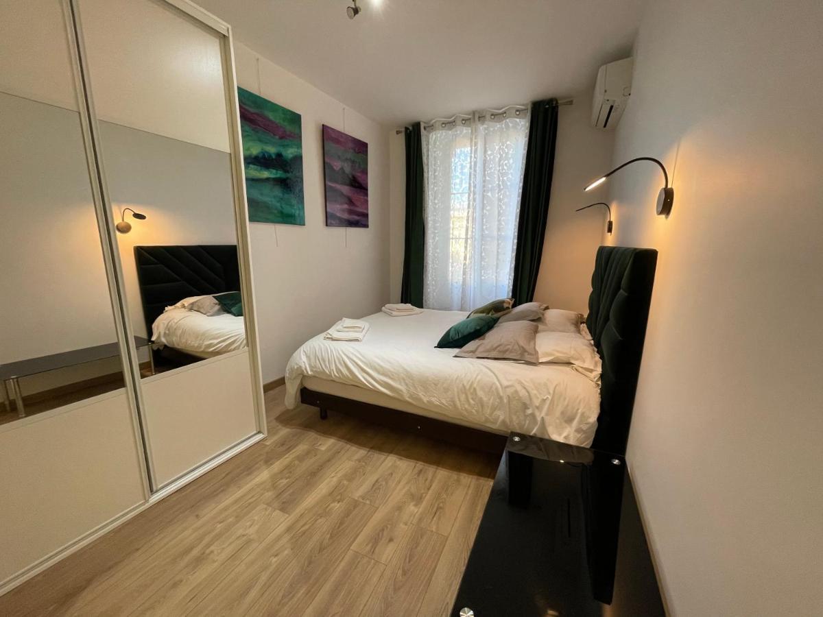 Spacious 3 Bedroom Flat Nice Center - Magnificent View-Parking Exterior foto